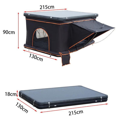 Tente de Toit Aluminium Léger et Compacte