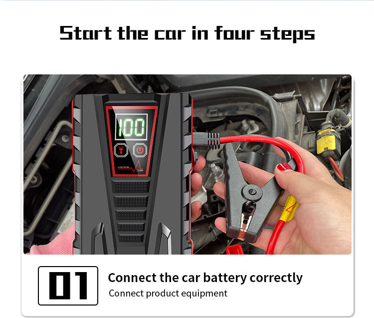 Booster de Demarrage Voiture Puissant et Compact
