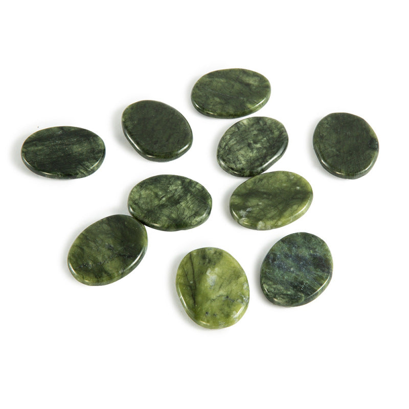 Pierres de Massage Chaudes en Pierre de Jade Naturelle