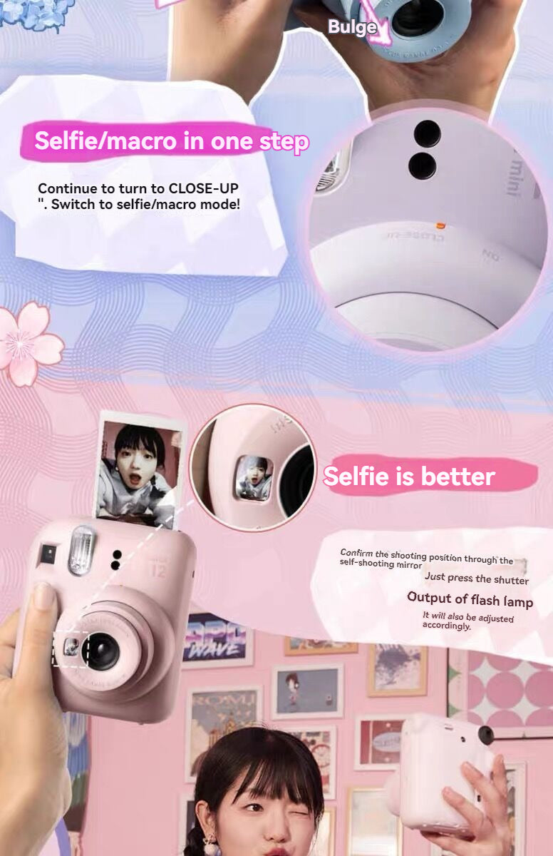 Marcherelle™ – Appareil Photo Enfant Instantané pour Créativité Ludique