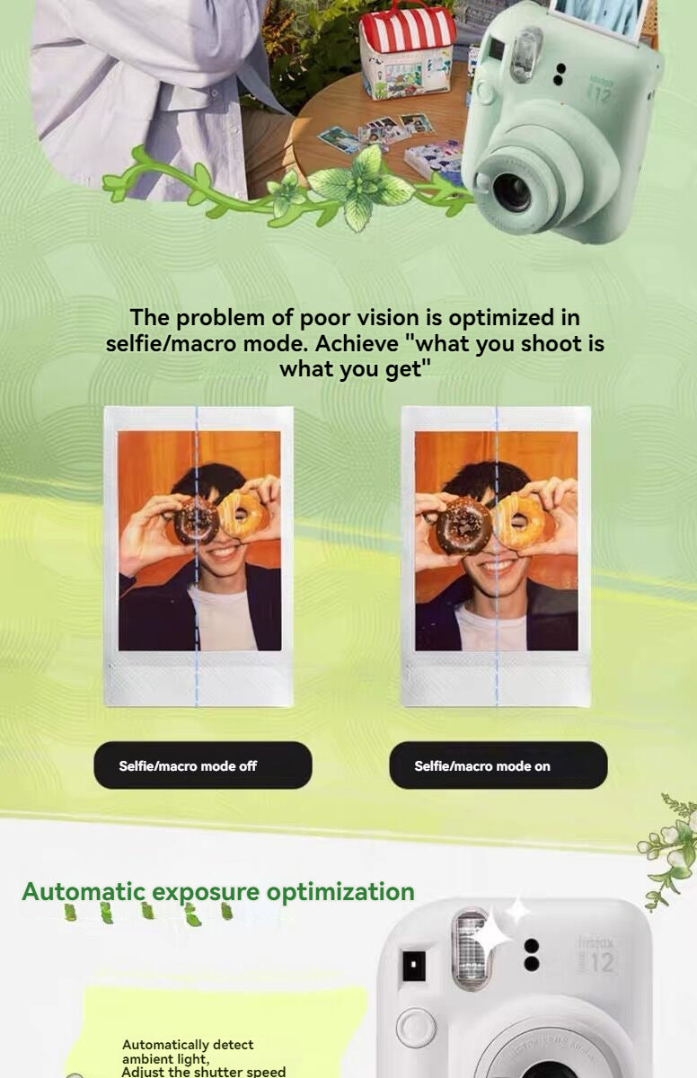 Marcherelle™ – Appareil Photo Enfant Instantané pour Créativité Ludique