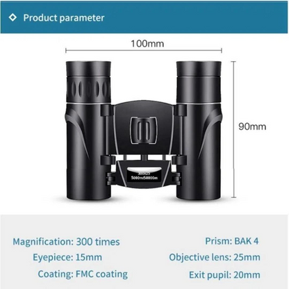 Marcherelle™ – Jumelles Longue Portée 900x25 À Optique Bak4 Haute Clarté
