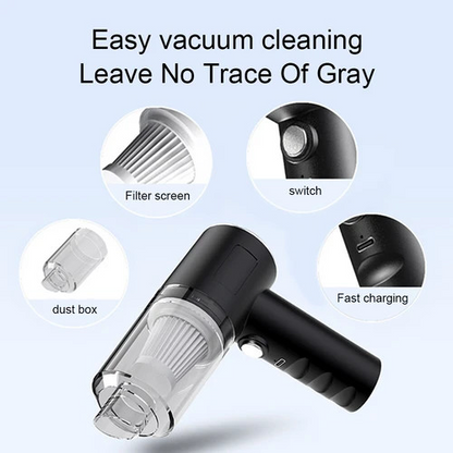 Marcherelle™ – Aspirateur Pour Voiture Sans Fil 120w Léger Et Polyvalent