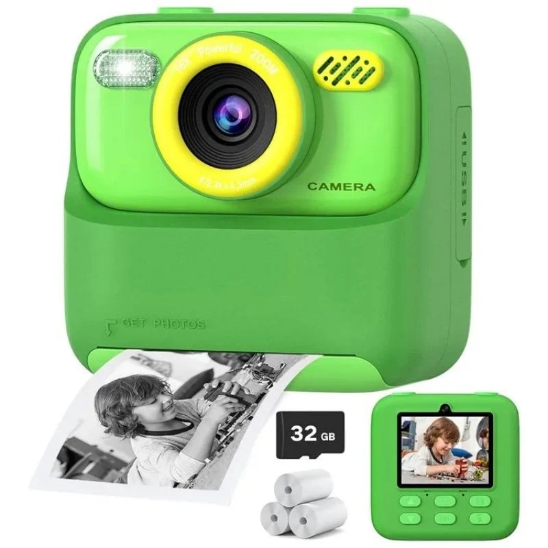 Marcherelle™ – Appareil Photo Enfant Instantané pour Moments Créatifs