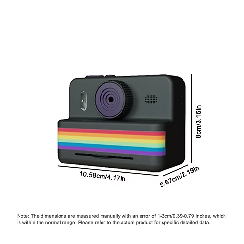 Marcherelle™ – Appareil Photo Enfant À Impression Instantanée Créative