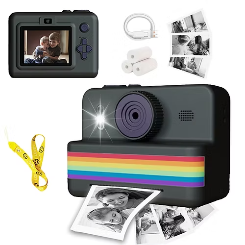 Marcherelle™ – Appareil Photo Enfant À Impression Instantanée Créative