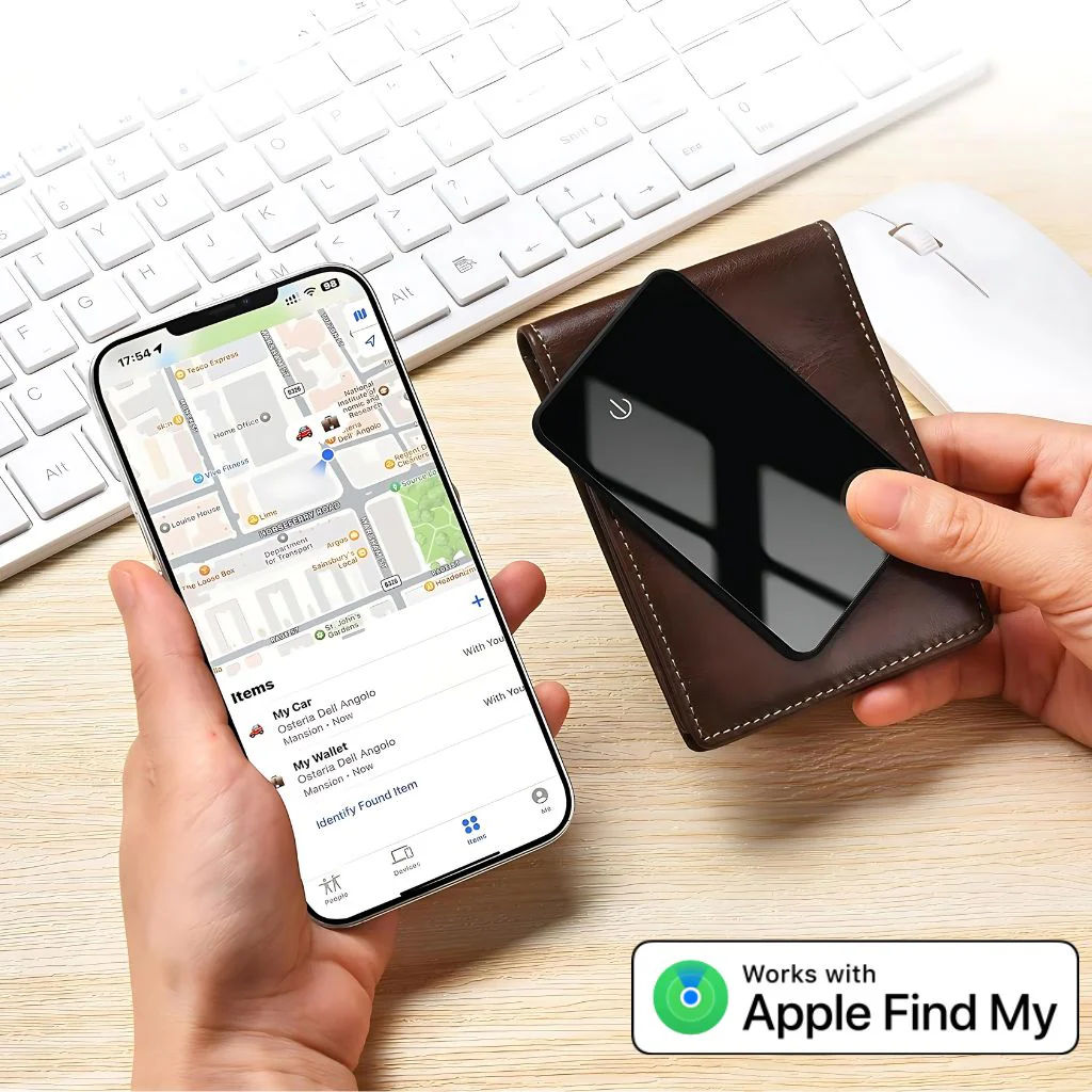 Marcherelle™ – Carte De Suivi De Portefeuille Ultrafin Pour Localisation Facile
