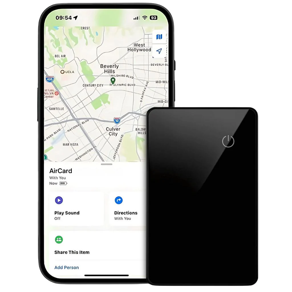 Marcherelle™ – Carte De Suivi De Portefeuille Ultrafin Pour Localisation Facile