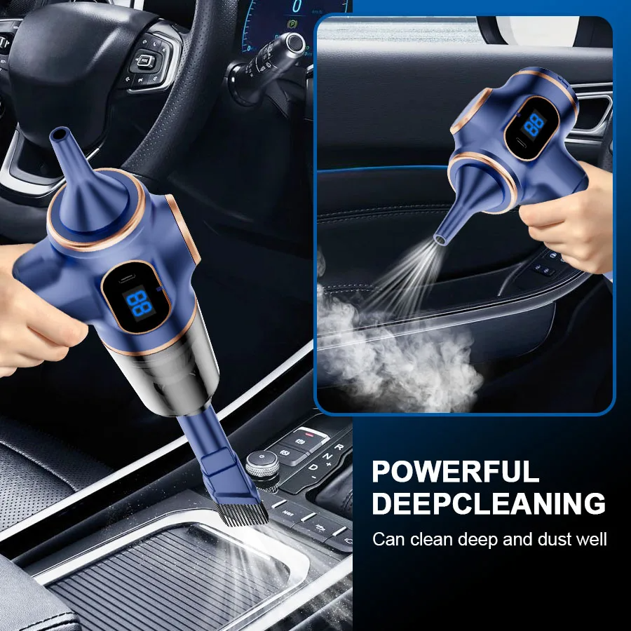 Marcherelle™ – Aspirateur sans Fil Pour Voiture Aspiration Cyclonique