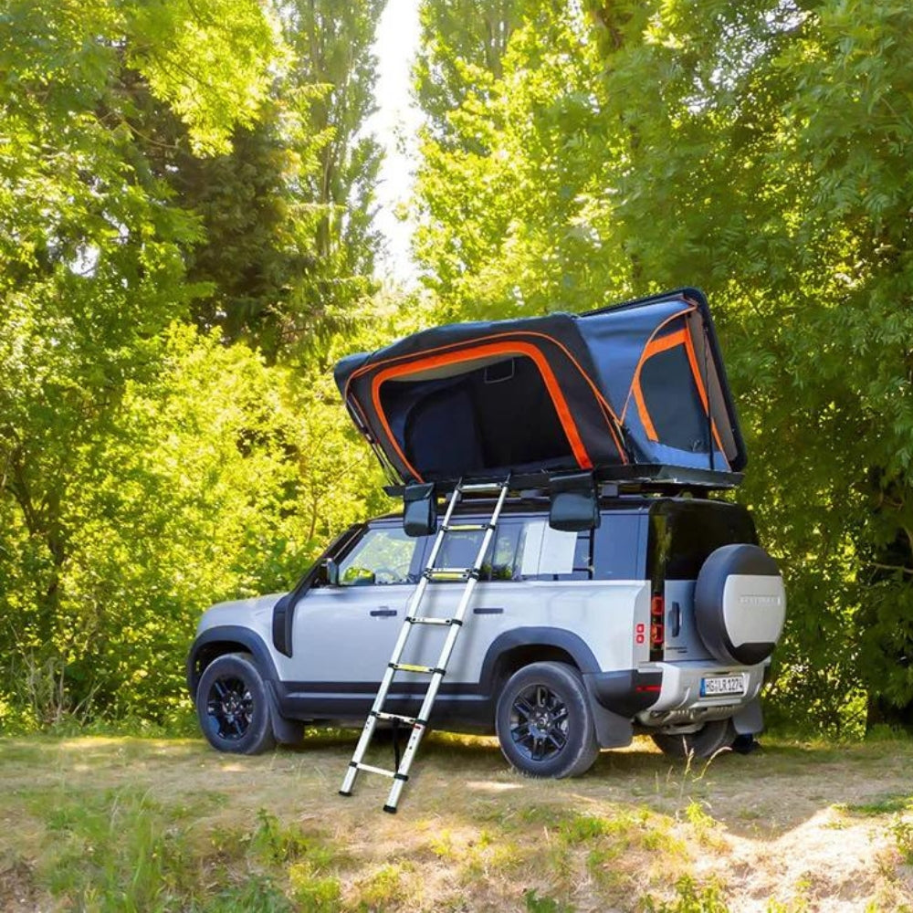 Tente de Toit 2 Places pour Voiture avec Fermeture Rigide