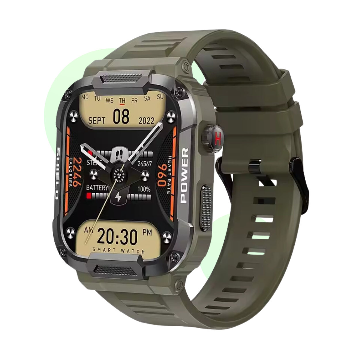 Montre Connectée MK66 Étanche et Design Élégant - Marcherelle