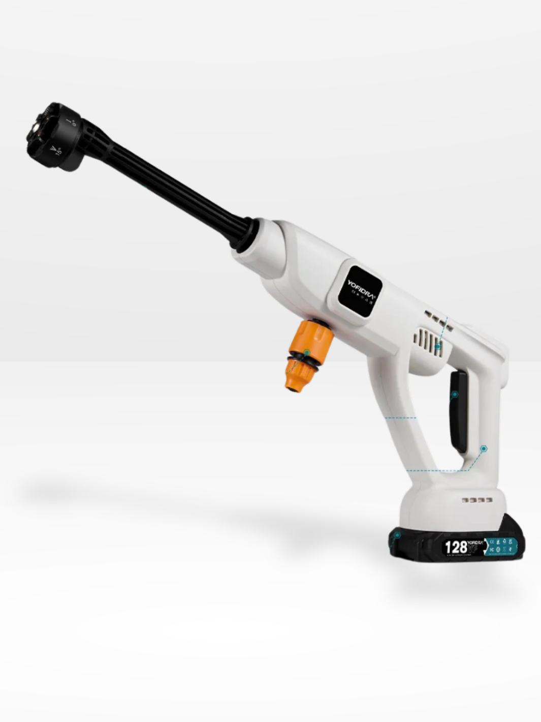 Nettoyeur Haute Pression Portable 6 en 1 Professionnel