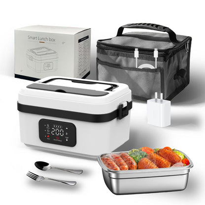 Boîte à Lunch Chauffante Portable Inox