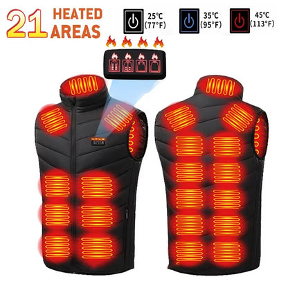 Gilet Chauffant Femme Élégant